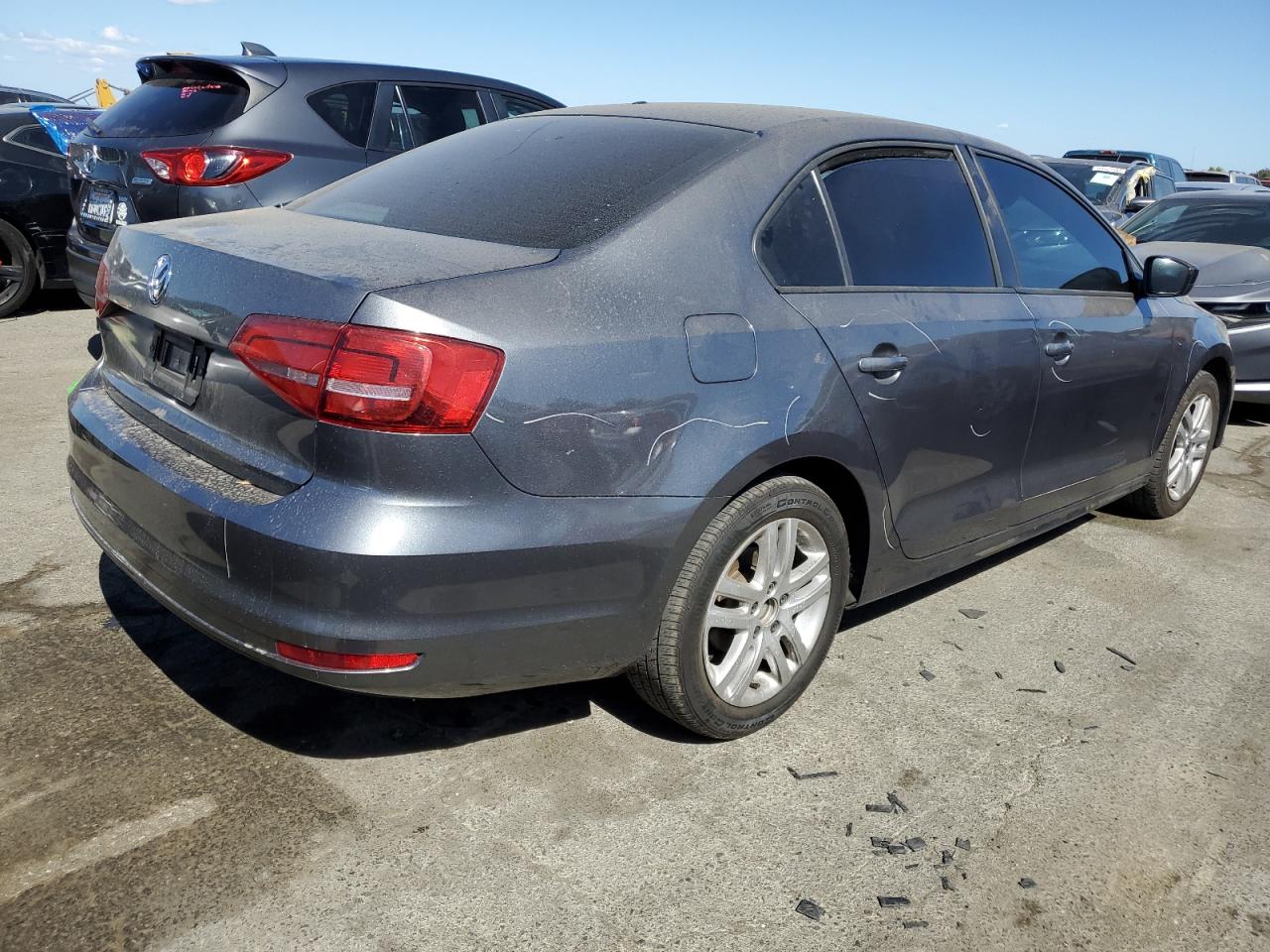 Image 3 of 2015 VOLKSWAGEN JETTA BASE 2015 with VIN 3VW2K7AJ0FM201600
