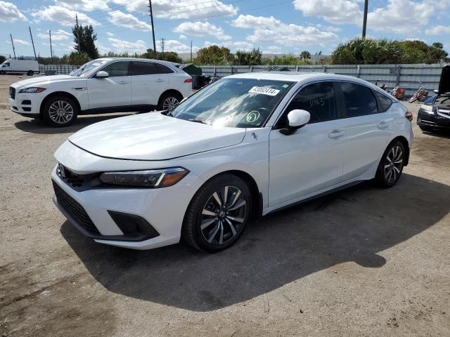 Image 1 of 2022 HONDA CIVIC EXL 2022 with VIN 19XFL1H74NE020064