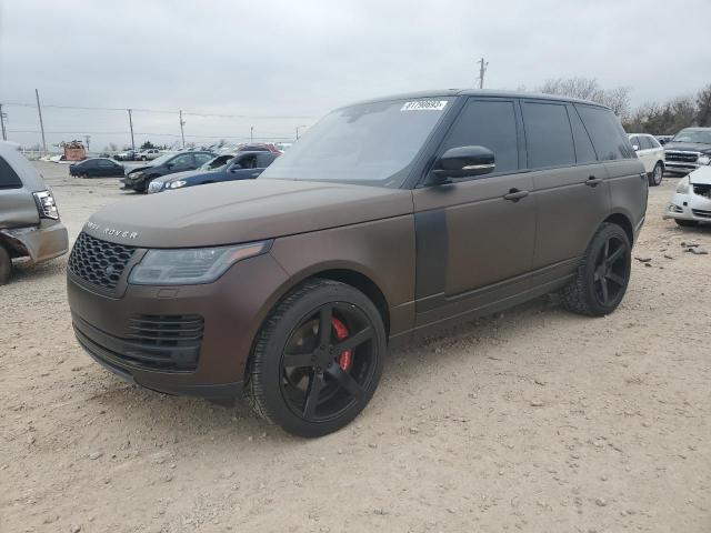 Image 1 of 2018 LAND ROVER RANGE ROVER HSE 2018 with VIN SALGS2SV7JA389382
