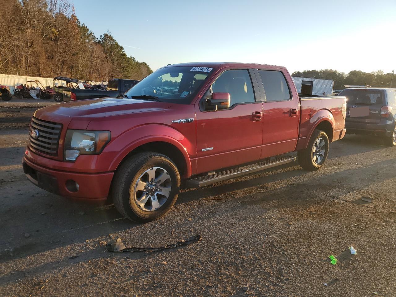 Image 1 of 2011 FORD F150 SUPERCREW 2011 with VIN 1FTFW1CT3BKE13588