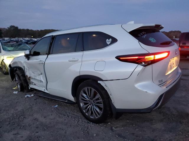 Image 2 of 2021 TOYOTA HIGHLANDER PLATINUM 2021 with VIN 5TDFZRBH3MS114455