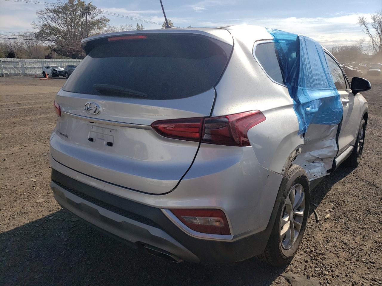 Image 3 of 2020 HYUNDAI SANTA FE SE 2020 with VIN 5NMS23AD1LH141279