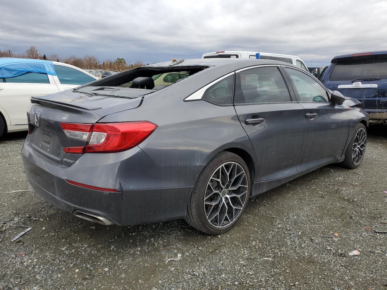 Image 3 of 2018 HONDA ACCORD SPORT 2018 with VIN 1HGCV1F38JA082739