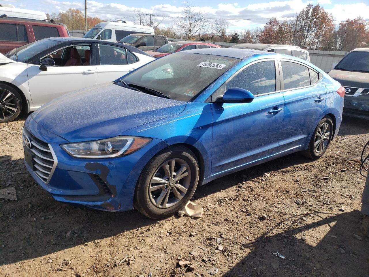 Obraz 1 z 2017 HYUNDAI ELANTRA SE 2017 z VIN 5NPD84LF1HH097886