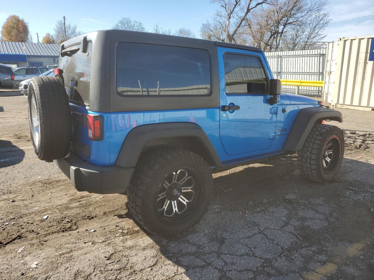 Image 3 of 2015 JEEP WRANGLER SPORT 2015 with VIN 1C4AJWAG8FL594974