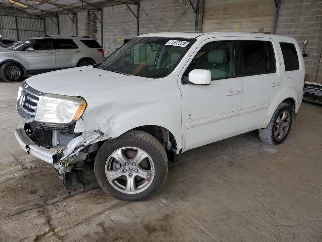 Image 1 of 2013 HONDA PILOT EXL 2013 with VIN 5FNYF3H53DB012038
