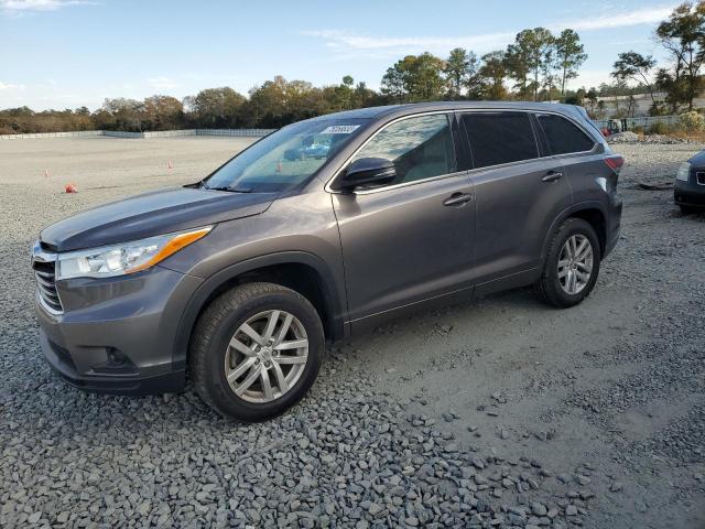 Image 1 of 2014 TOYOTA HIGHLANDER LE 2014 with VIN 5TDZARFH6ES007058