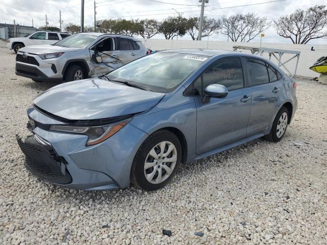 Image 1 of 2021 TOYOTA COROLLA LE 2021 with VIN JTDEPMAE0MJ150645