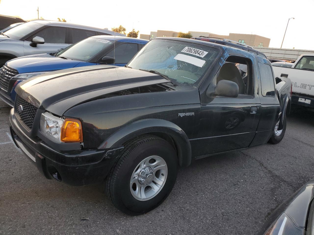 Image 2 of 2002 FORD RANGER SUPER CAB 2002 with VIN 1FTYR14E52PB75987