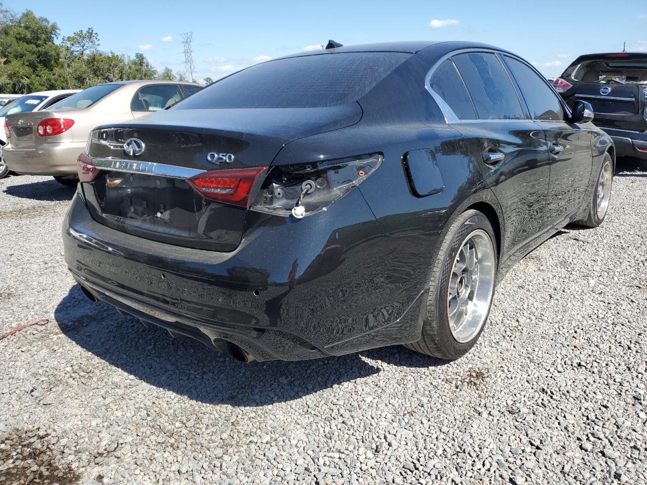 Image 3 of 2022 INFINITI Q50 LUXE 2022 with VIN JN1EV7BP2NM310471