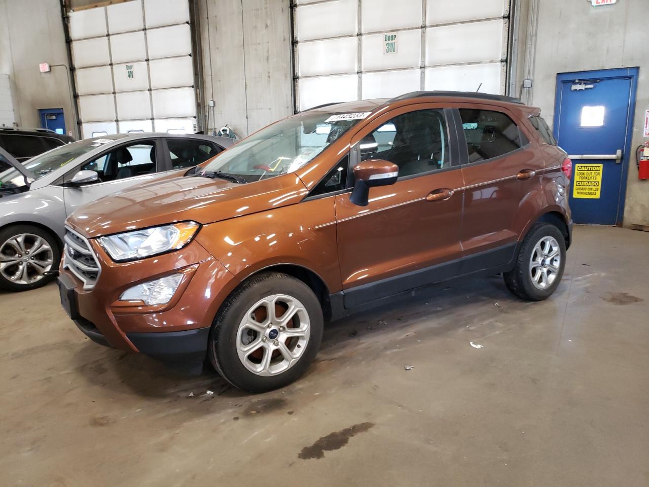 Изображение 1 2019 FORD ECOSPORT SE 2019 с VIN MAJ3S2GE1KC257955