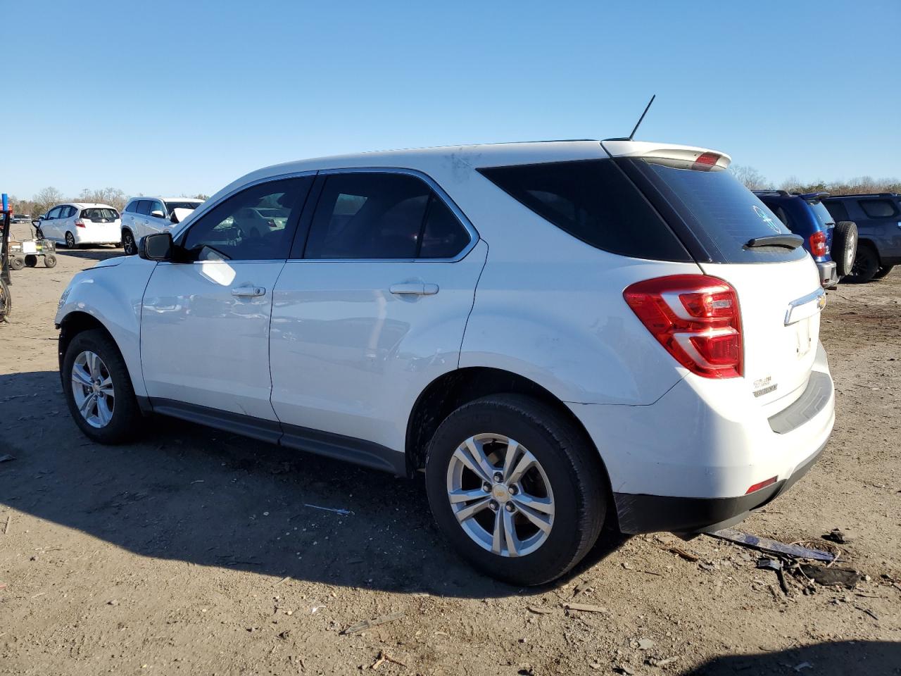 Image 2 of 2017 CHEVROLET EQUINOX LS 2017 with VIN 2GNALBEK9H1518570