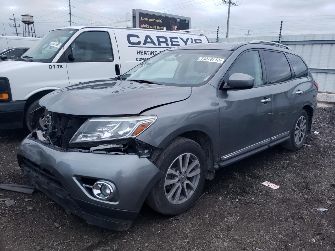 Image 1 of 2016 NISSAN PATHFINDER S 2016 with VIN 5N1AR2MM2GC626978