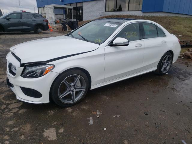 Image 1 of 2016 MERCEDES-BENZ C 300 4MATIC 2016 with VIN 55SWF4KB8GU135896
