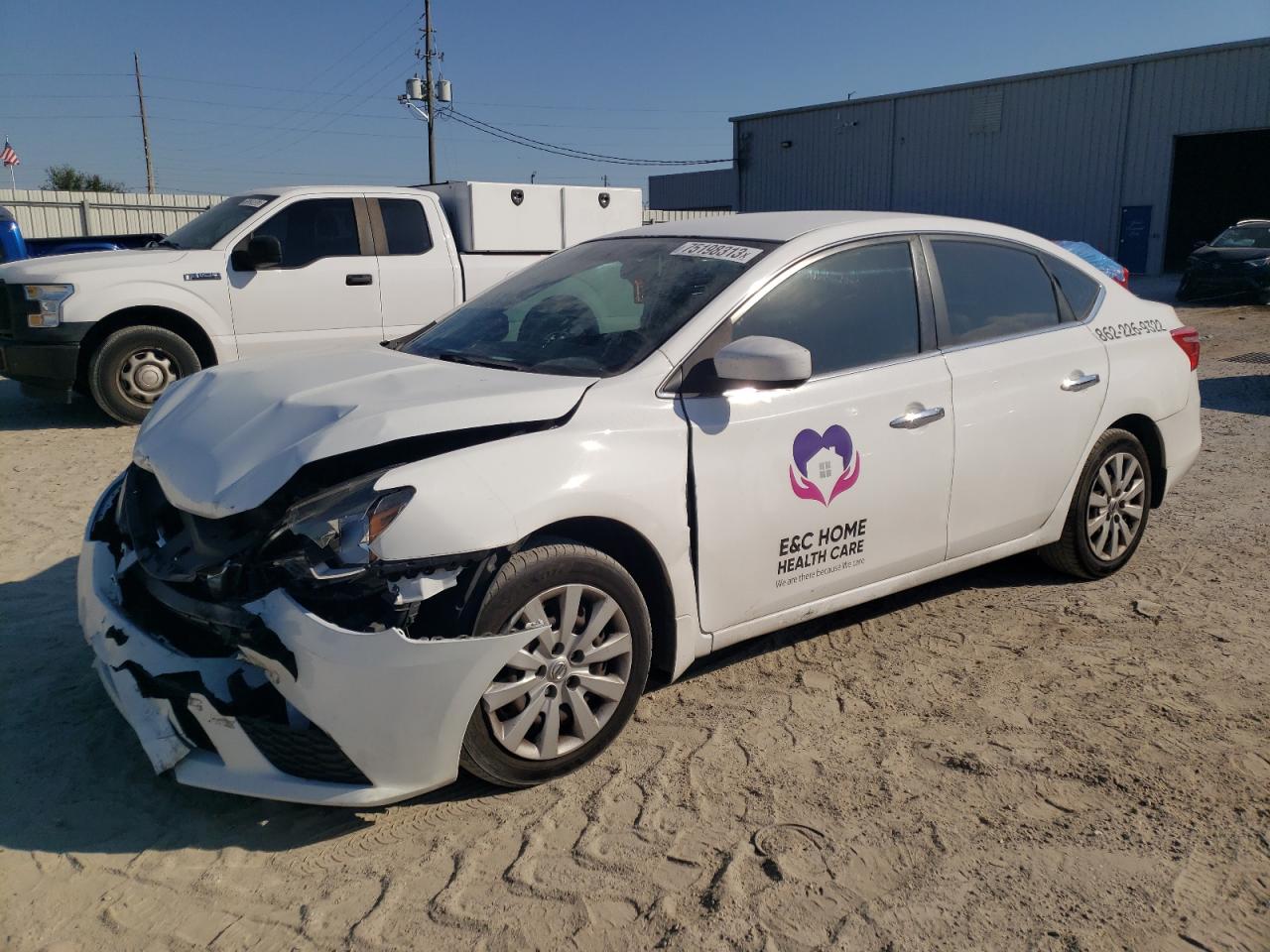 Image 1 of 2017 NISSAN SENTRA S 2017 with VIN 3N1AB7AP1HY282060