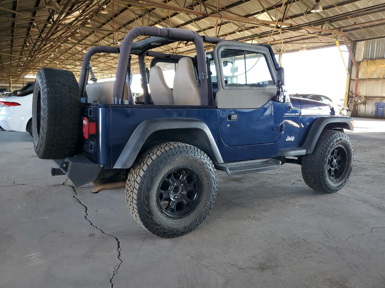 Image 3 of 2000 JEEP WRANGLER / TJ SE 2000 with VIN 1J4FA29P8YP761889