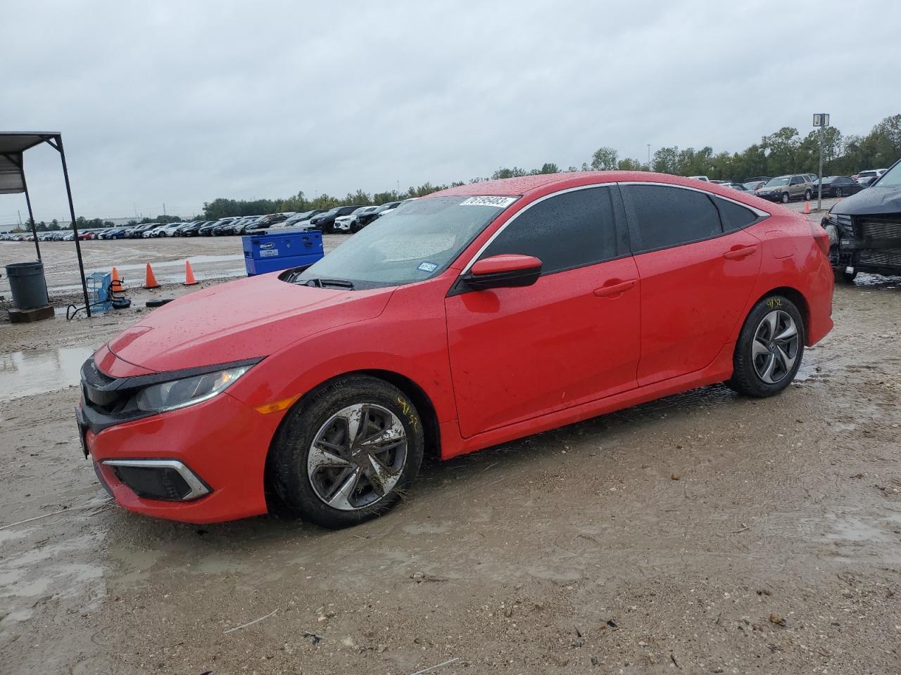 Image 1 of 2021 HONDA CIVIC LX 2021 with VIN 2HGFC2F69MH556982