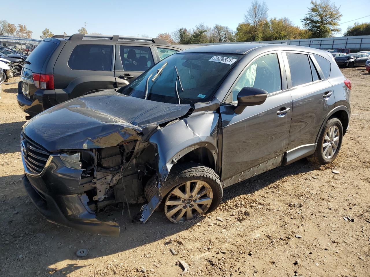 Image 1 of 2016 MAZDA CX-5 TOURING 2016 with VIN JM3KE2CY4G0629558