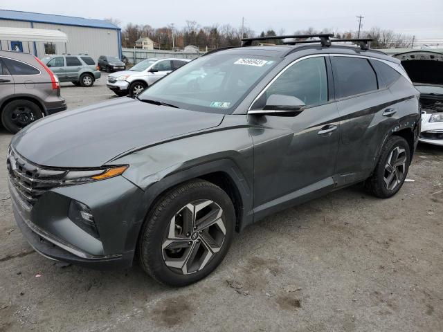 Image 1 of 2022 HYUNDAI TUCSON LIMITED 2022 with VIN 5NMJECAE8NH127507
