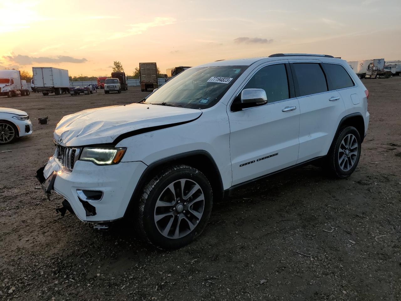 Obraz 1 z 2018 JEEP GRAND CHEROKEE LIMITED 2018 z VIN 1C4RJFBG5JC136741