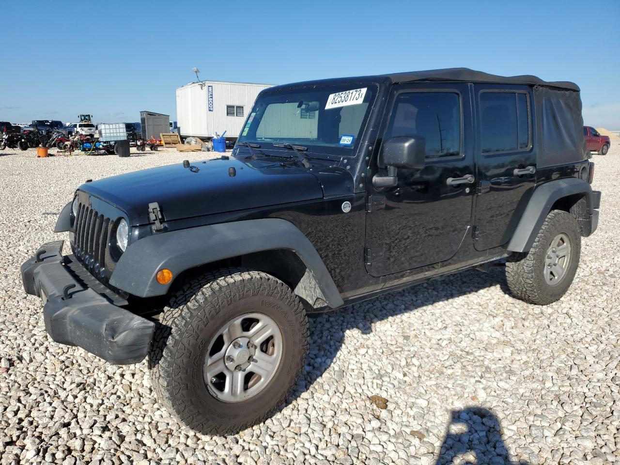 Изображение 1 2015 JEEP WRANGLER UNLIMITED SPORT 2015 с VIN 1C4BJWDG8FL707743