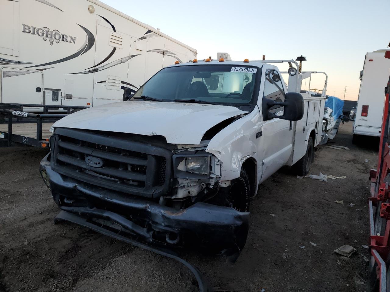 Image 1 of 2004 FORD F350 SRW SUPER DUTY 2004 with VIN 1FDSF34L14EC42670
