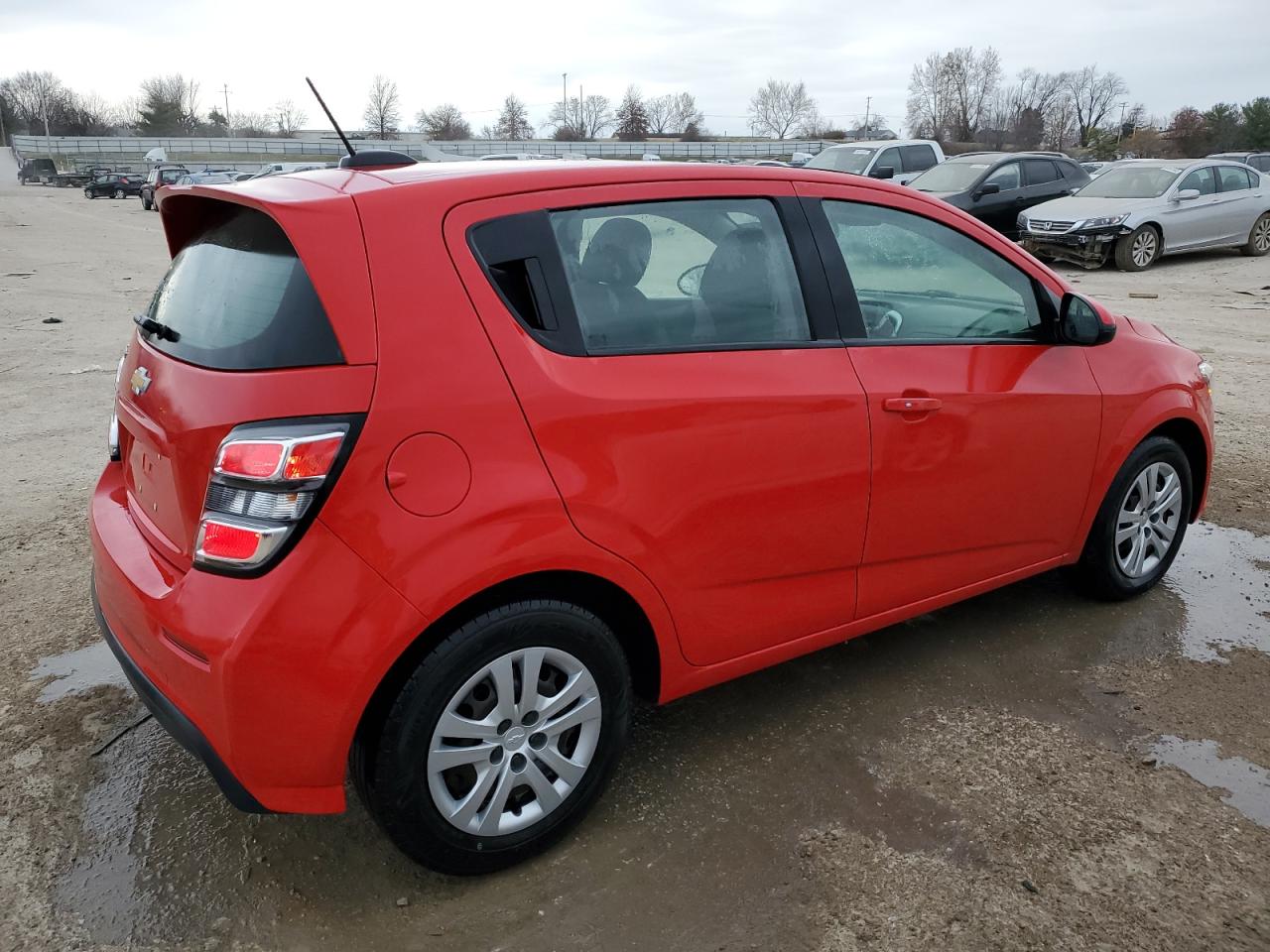 Image 3 of 2020 CHEVROLET SONIC  2020 with VIN 1G1JG6SB8L4116747