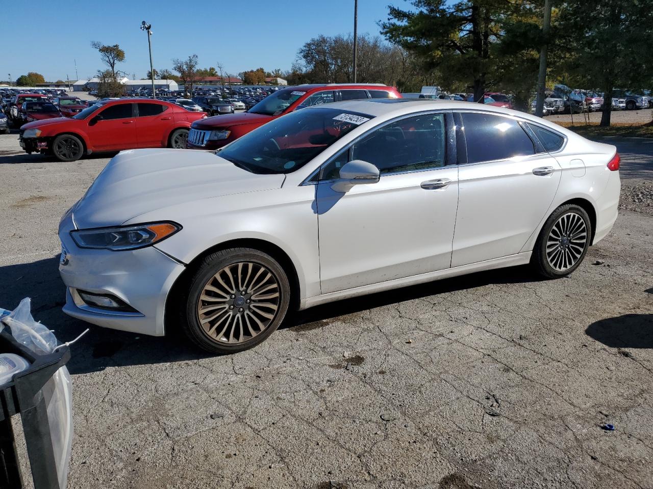 Изображение 1 2017 FORD FUSION SE 2017 с VIN 3FA6P0H93HR406266