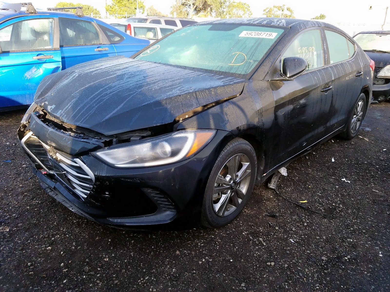 Изображение 2 2018 HYUNDAI ELANTRA SEL 2018 с VIN 5NPD84LF3JH213353