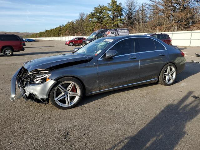 Image 1 of 2017 MERCEDES-BENZ C 300 4MATIC 2017 with VIN 55SWF4KB3HU186952