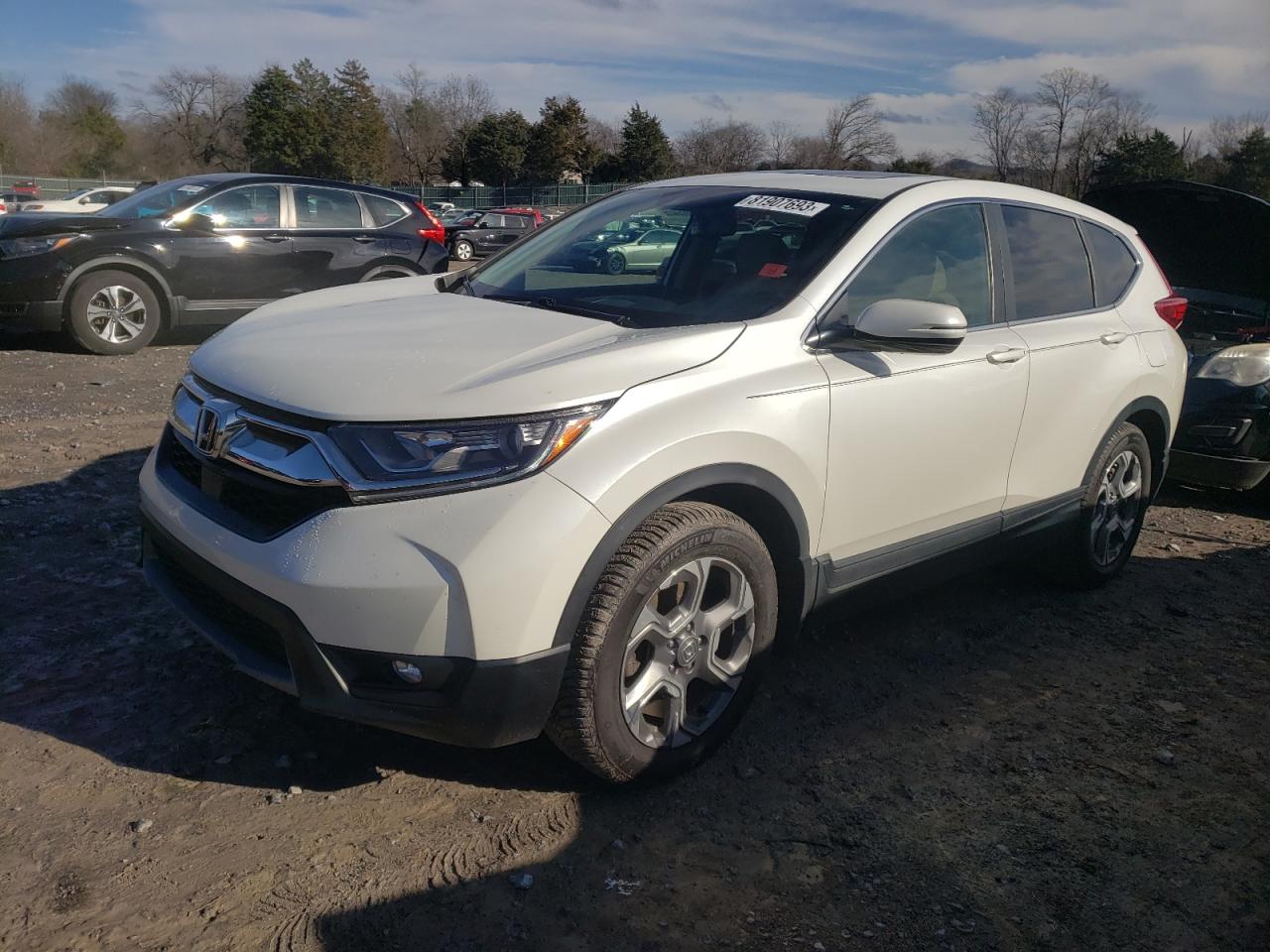 Image 1 of 2018 HONDA CR-V EXL 2018 with VIN 2HKRW1H87JH510078