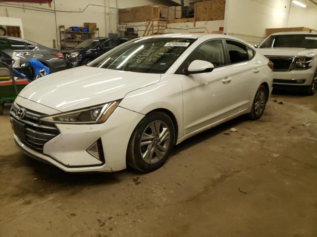 Image 1 of 2020 HYUNDAI ELANTRA SEL 2020 with VIN 5NPD84LF8LH569123