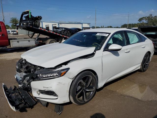 Obraz 1 z 2018 HONDA ACCORD SPORT 2018 z VIN 1HGCV1F35JA197363