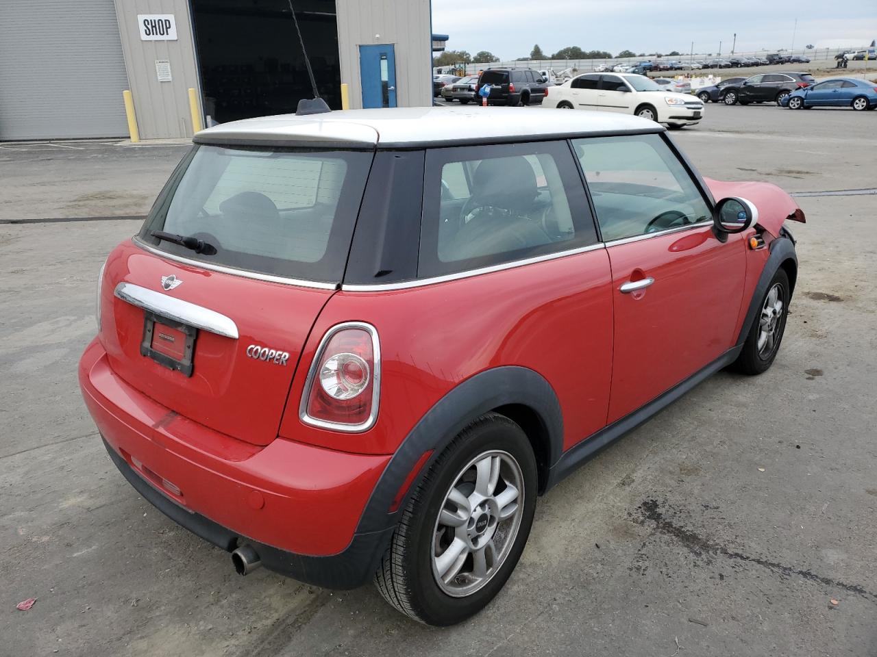 Image 3 of 2013 MINI COOPER  2013 with VIN WMWSU3C59DT549445