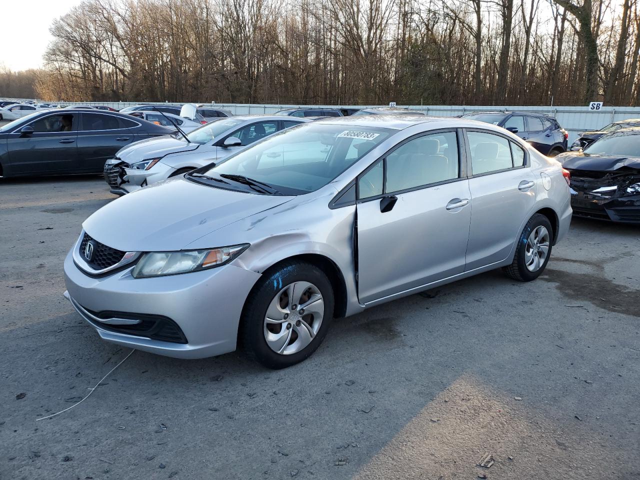 Obraz 1 z 2013 HONDA CIVIC LX 2013 z VIN 19XFB2F52DE240179