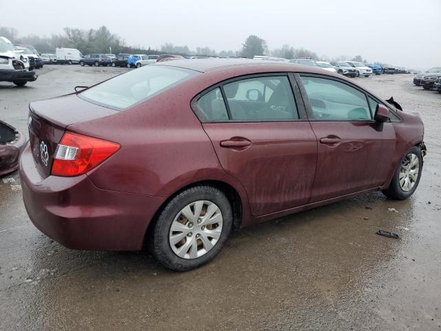 Image 3 of 2012 HONDA CIVIC LX 2012 with VIN 19XFB2F52CE360952