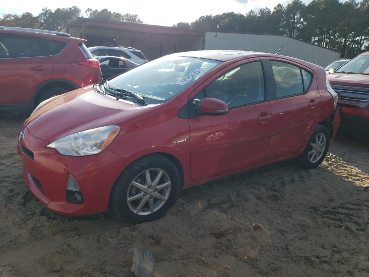 Image 1 of 2012 TOYOTA PRIUS C  2012 with VIN JTDKDTB32C1027608