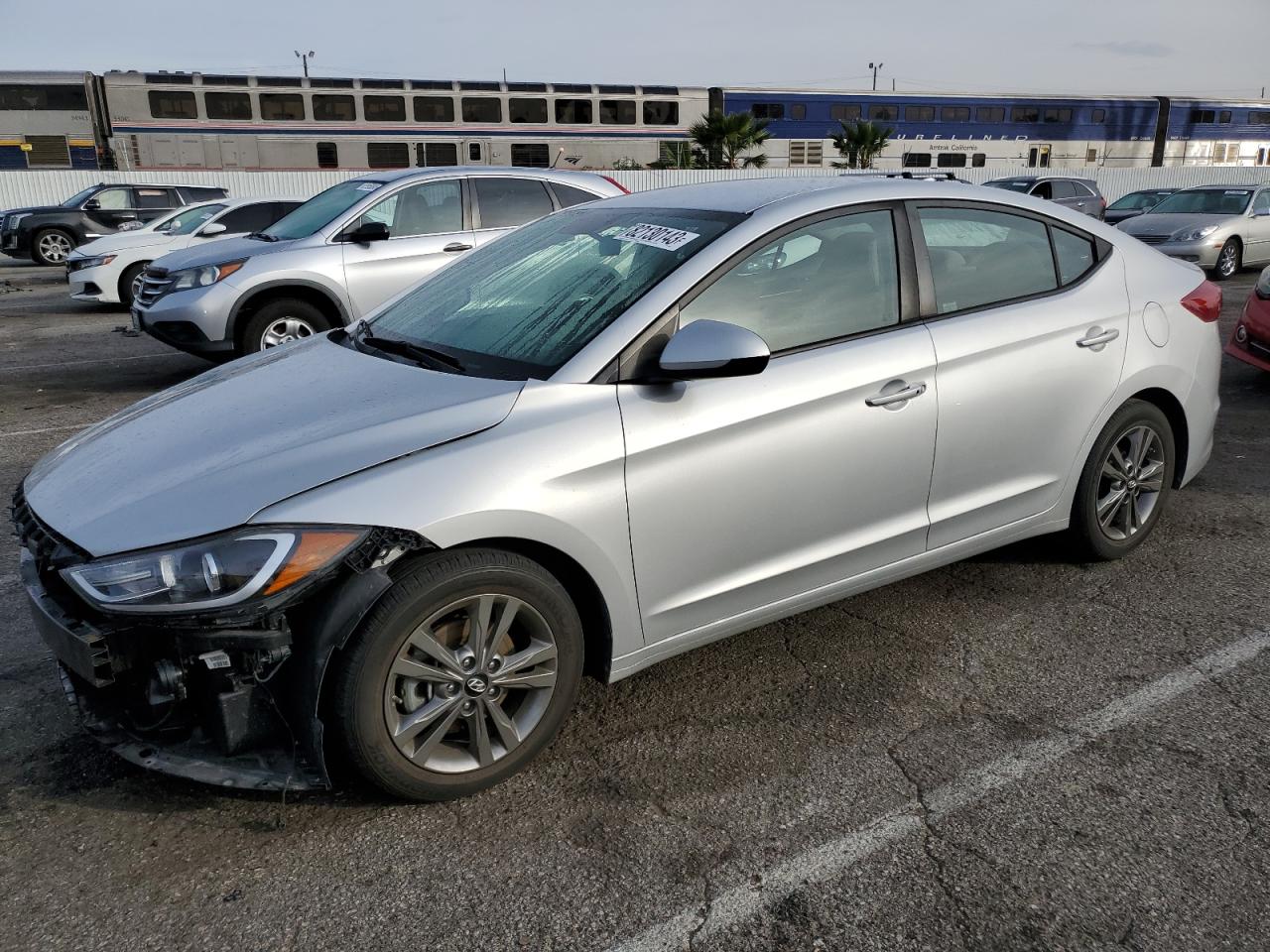 Image 1 of 2017 HYUNDAI ELANTRA SE 2017 with VIN 5NPD84LF1HH010147
