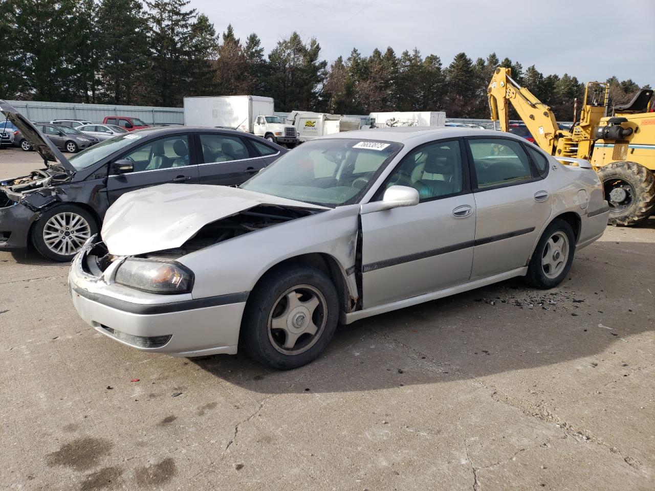 Image 1 of 2002 CHEVROLET IMPALA LS 2002 with VIN 2G1WH55K129337434