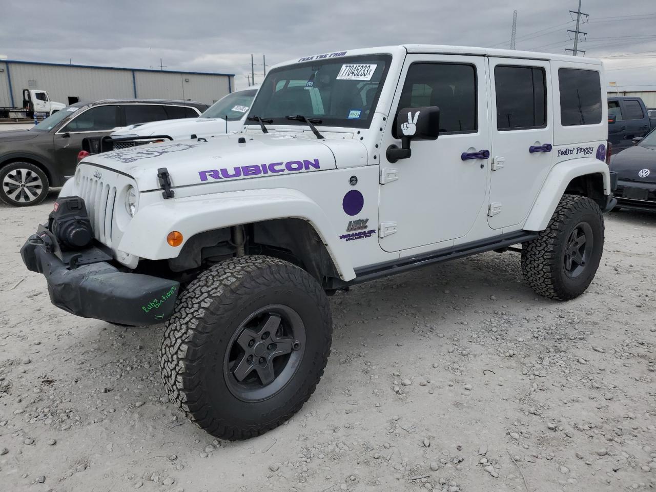 Image 1 of 2016 JEEP WRANGLER UNLIMITED RUBICON 2016 with VIN 1C4BJWFG3GL187580