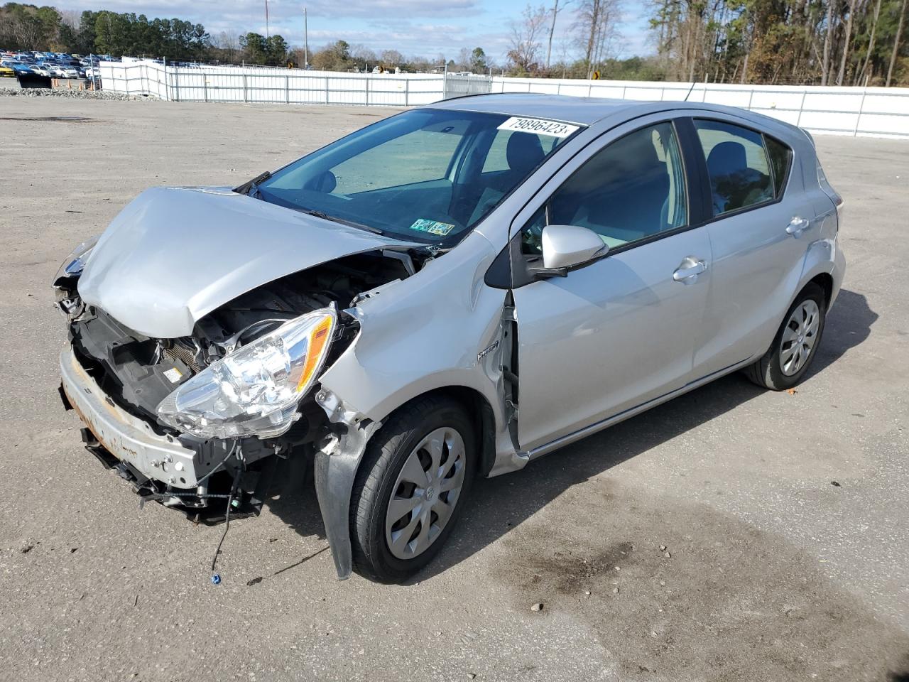 Image 1 of 2012 TOYOTA PRIUS C  2012 with VIN JTDKDTB36C1504377