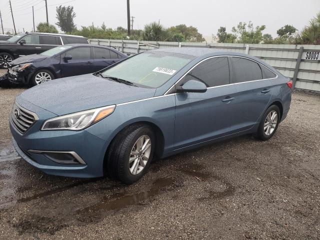 Image 1 of 2016 HYUNDAI SONATA SE 2016 with VIN 5NPE24AFXGH346399