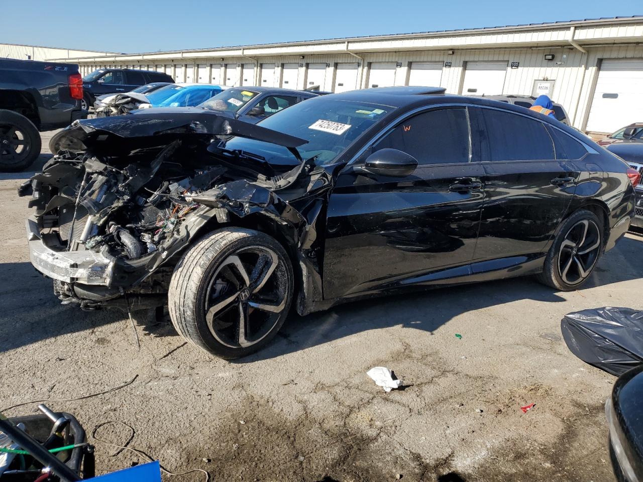 Image 1 of 2021 HONDA ACCORD SPORT 2021 with VIN 1HGCV2F39MA010412