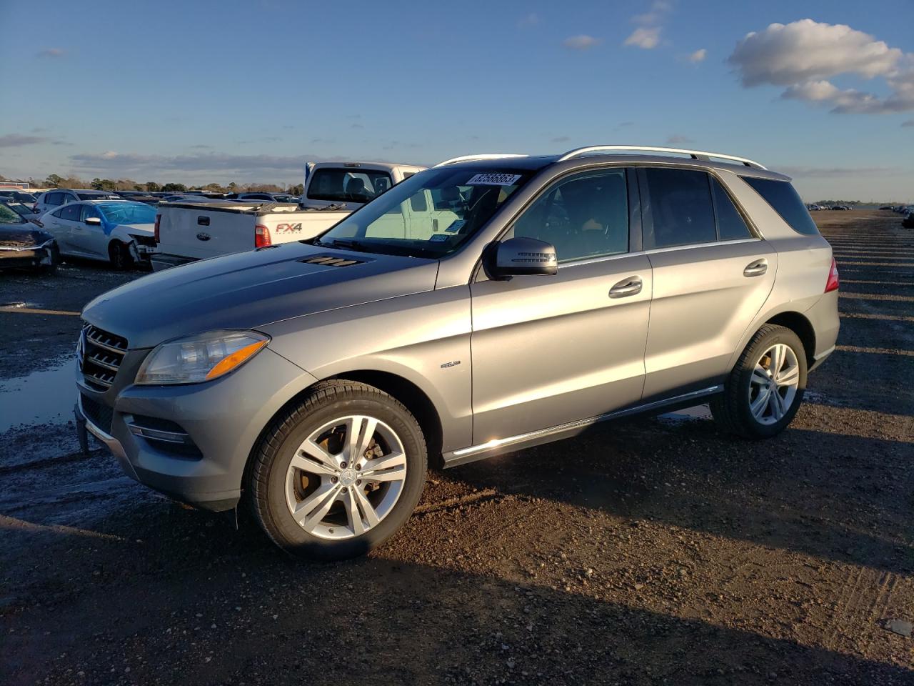 Image 1 of 2012 MERCEDES-BENZ ML 350 4MATIC 2012 with VIN 4JGDA5HB6CA078343