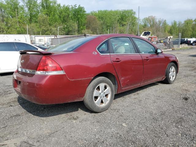 Image 3 of 2008 CHEVROLET IMPALA LT 2008 with VIN 2G1WT58NX81262423