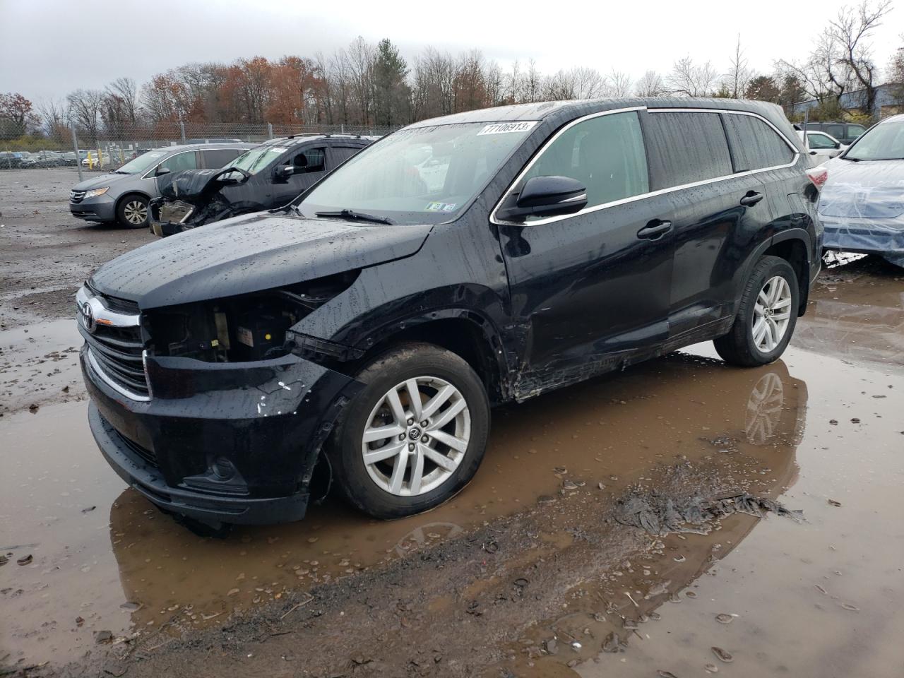2016 TOYOTA HIGHLANDER LE 2016 image