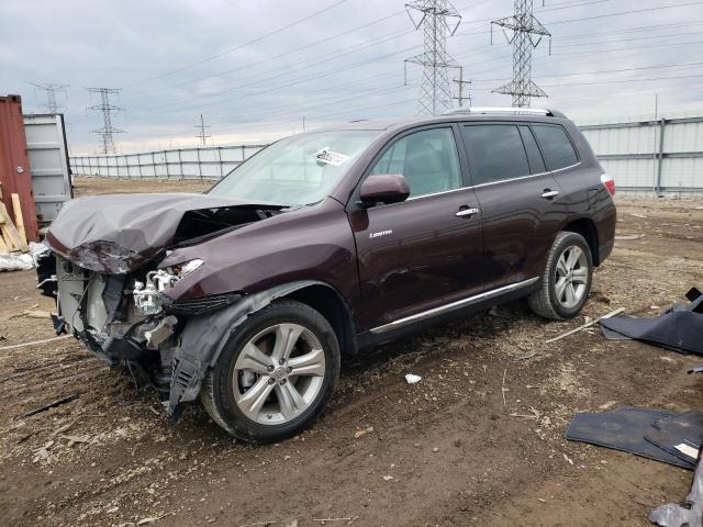 Image 1 of 2013 TOYOTA HIGHLANDER LIMITED 2013 with VIN 5TDDK3EH4DS176578