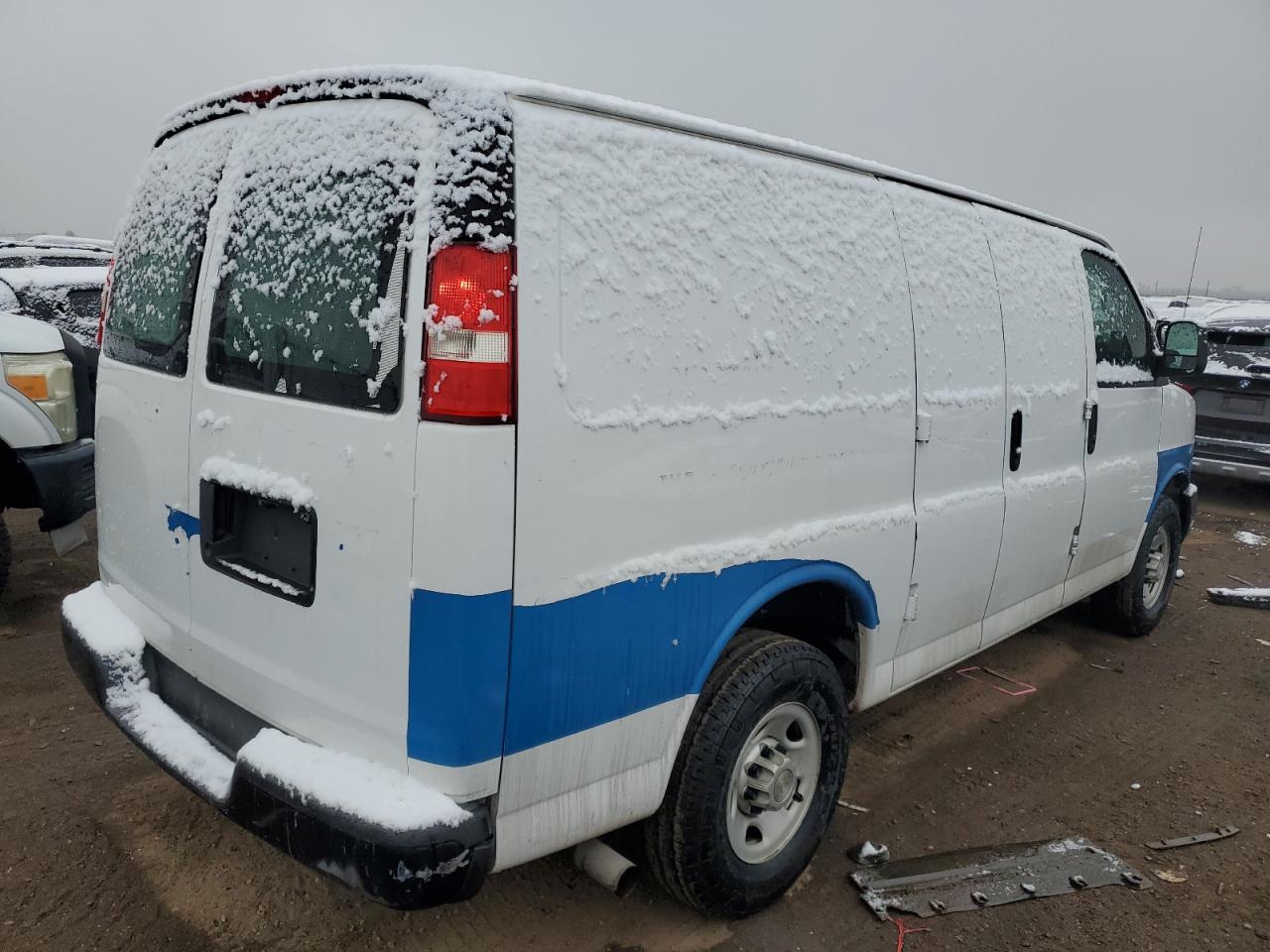 Image 3 of 2014 CHEVROLET EXPRESS G2500  2014 with VIN 1GCWGFFA7E1147555