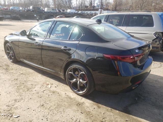 Image 2 of 2018 ALFA ROMEO GIULIA TI Q4 2018 with VIN ZARFAEEN7J7571492