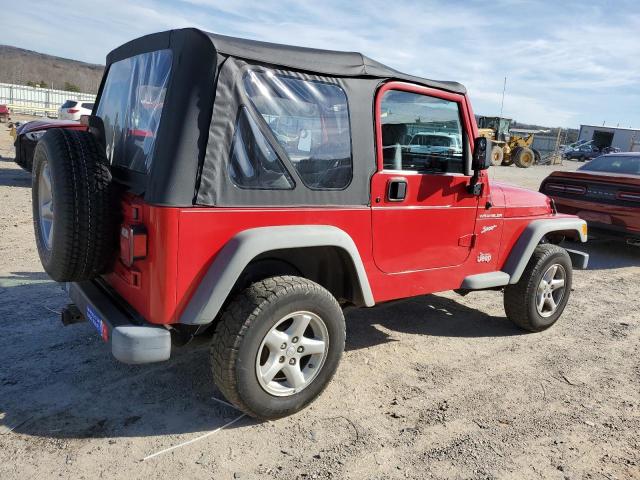 Image 3 of 2002 JEEP WRANGLER / TJ SPORT 2002 with VIN 1J4FA49S12P752135